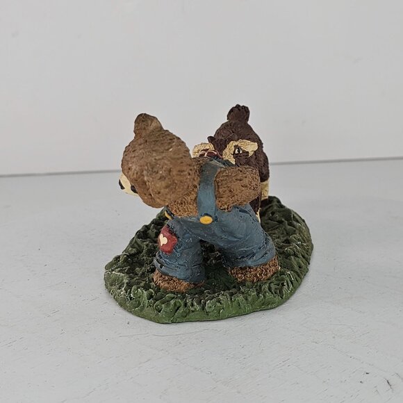 Storybook Collection Carolyn Carpin Bear And Billy Goat Figurine 1984 - Picture 3 of 8